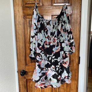 Off the shoulder long sleeve dress sz XXL